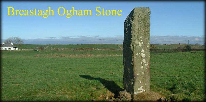 Breastagh Ogham Stone 
